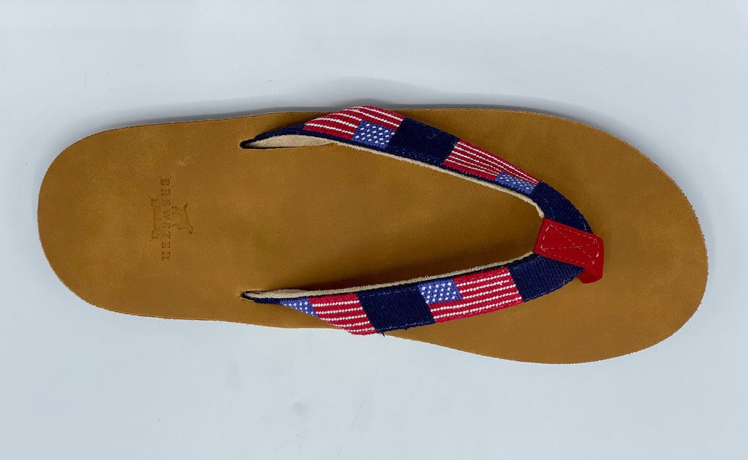 American Flag Flip Flops - Clearance