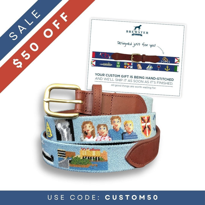 Custom Needlepoint Belt Builder