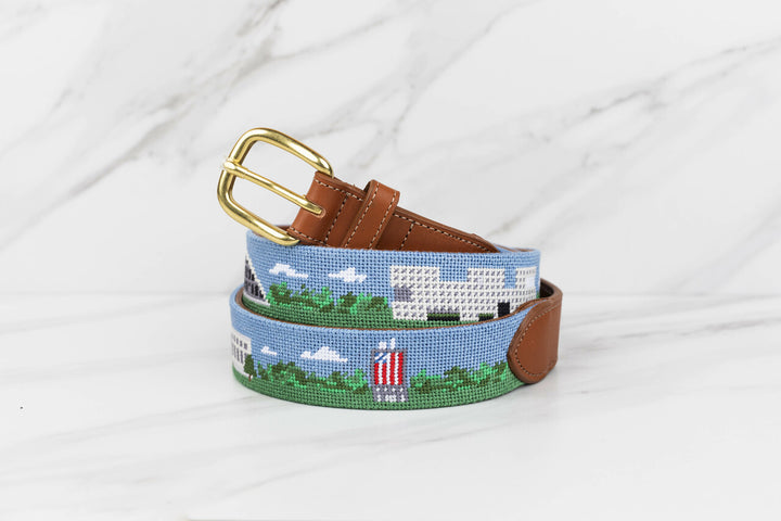 MIT Campus Needlepoint Belt