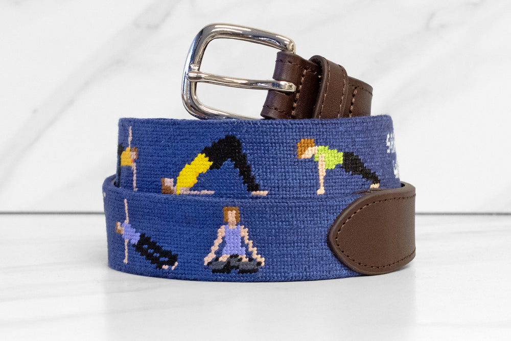 Yoga Needlepoint Belt 2
