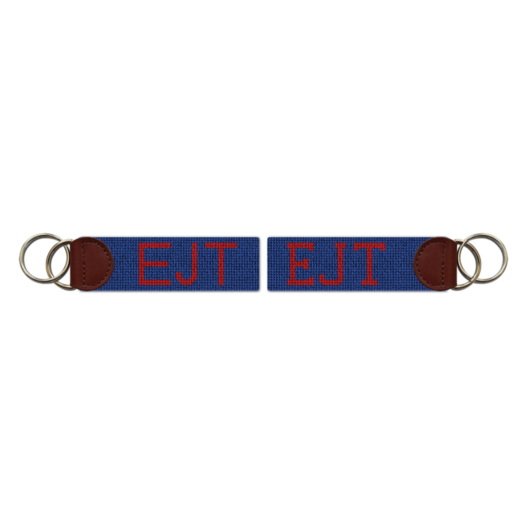 Custom Needlepoint Key Fob
