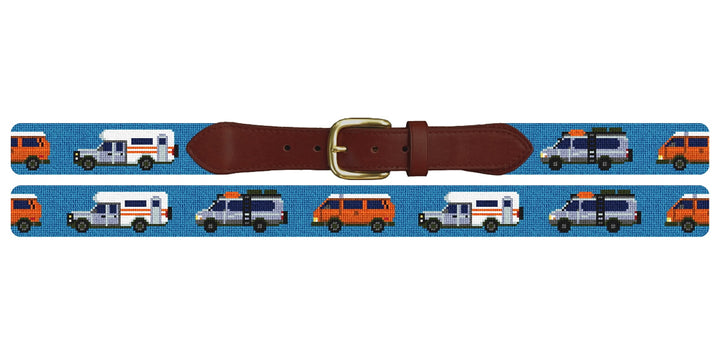 Camper Vans Needlepoint Belt