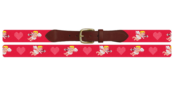 Cupid's Arrow Needlepoint Belt