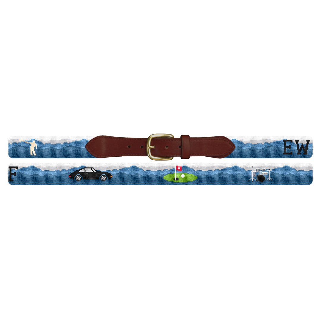 Custom Needlepoint Belt