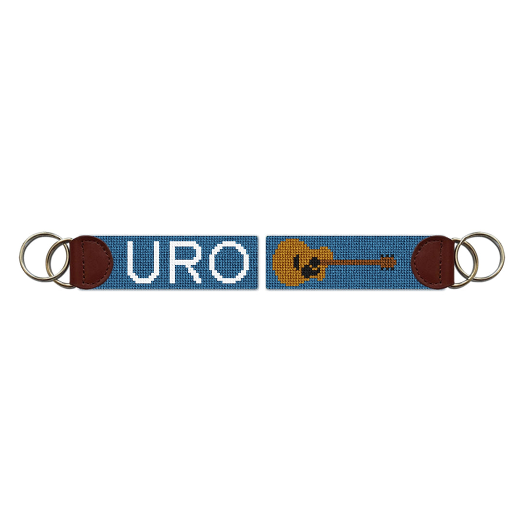 Custom Needlepoint Key Fob