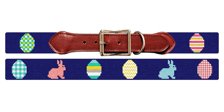 Easter Needlepoint Dog Collar