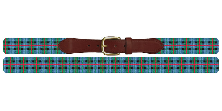 Gunn Tartan Needlepoint Belt