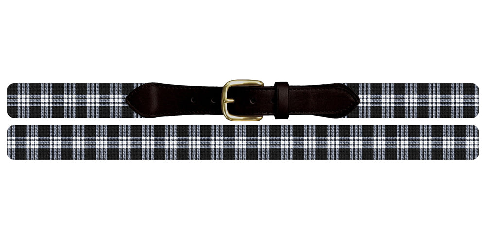 MacFarlane Tartan Needlepoint Belt