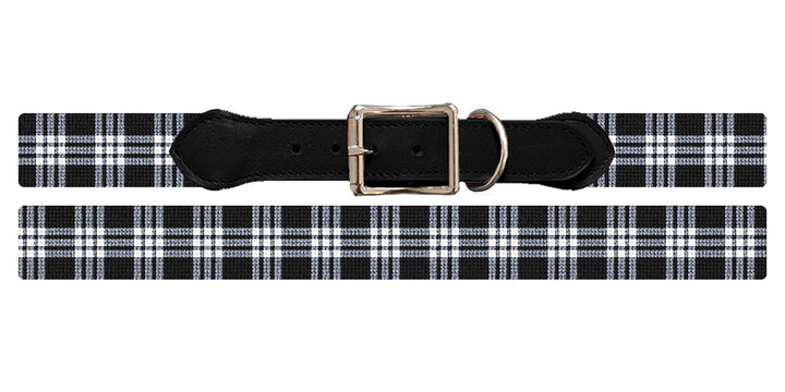 MacFarlane Tartan Needlepoint Dog Collar