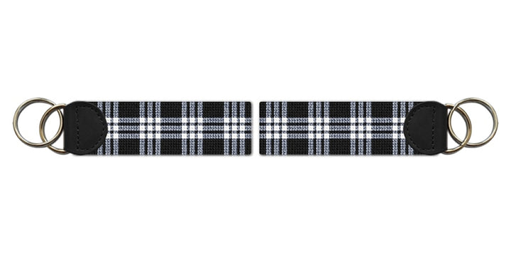 MacFarlane Tartan Needlepoint Key Fob