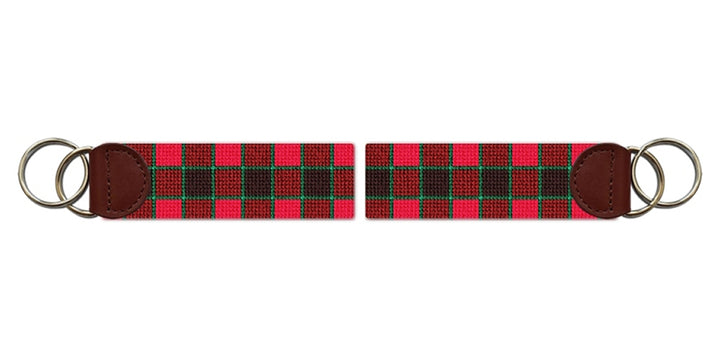 MacNab Tartan Needlepoint Key Fob