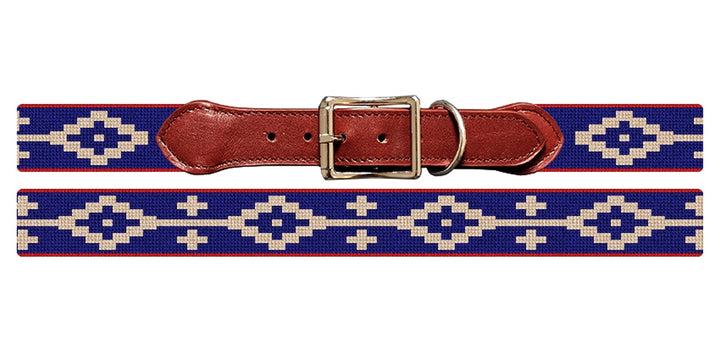 Northern Star Needlepoint Dog Collar