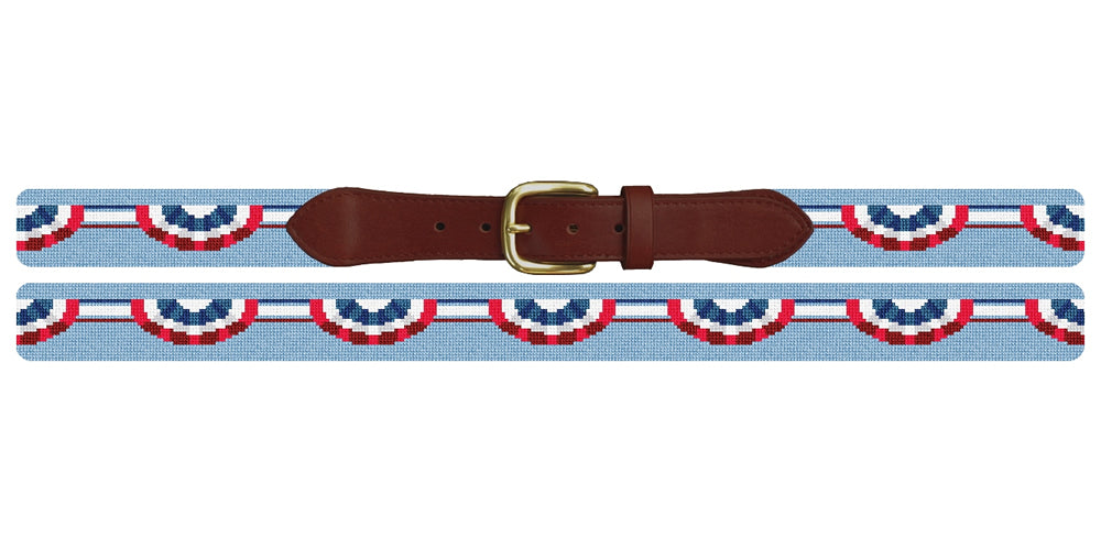 Patriotic Celebration Needlepoint Belt