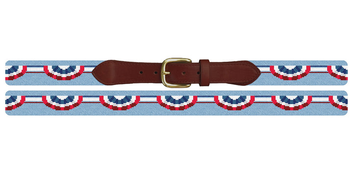 Patriotic Celebration Needlepoint Belt