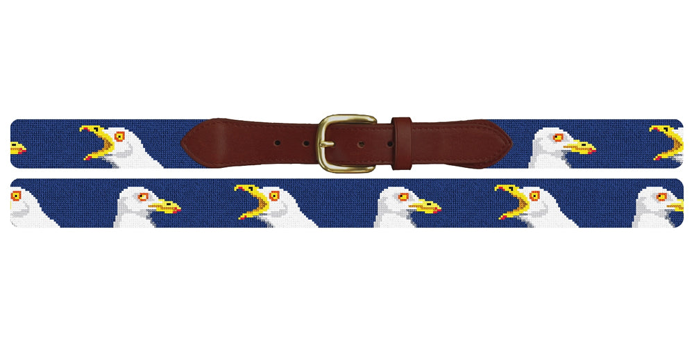 Seagull Needlepoint Belt