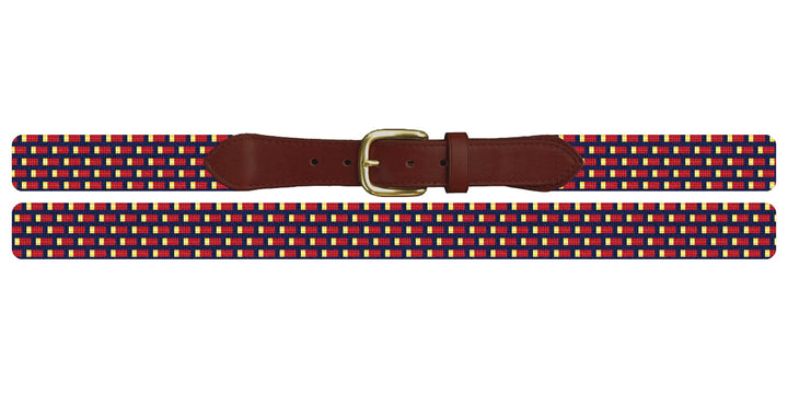 Shotgun Shells Needlepoint Belt