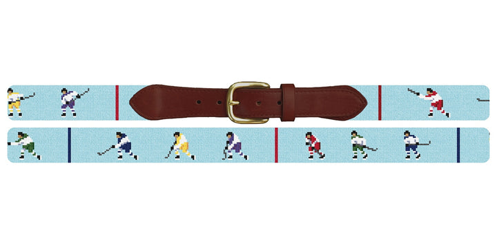 Slap Shot Needlepoint Belt
