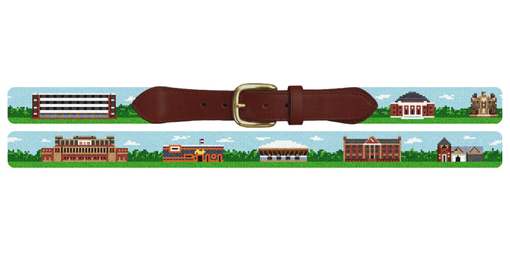 Urbana Champaign Illinois Needlepoint Belt