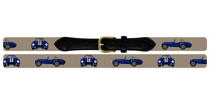 Shelby Cobra Needlepoint Belt