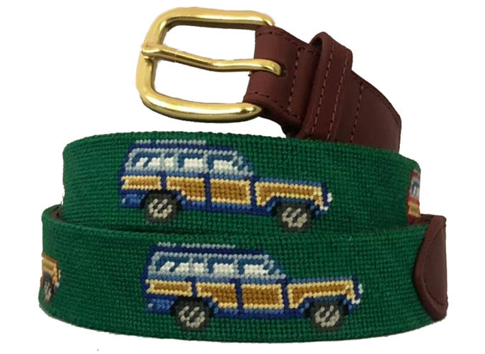 Wagoneer Needlepoint Belt